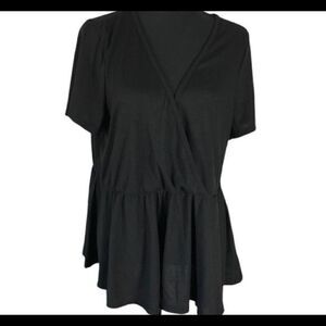 #116 Plus Size Forever 21 Cross Over top